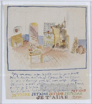 抽象的かつ装飾的 Painting - プロヴァンス料理 1916 キュビズム